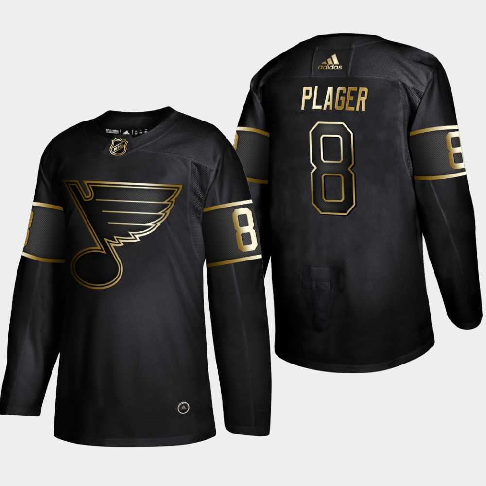 Blues 8 Barclay Plager Black Gold Adidas Jersey,We sell and wholesale Blues 8 Barclay Plager Black Gold Adidas Jersey on line form chian!